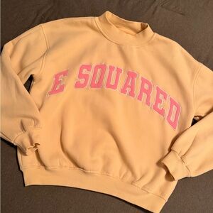 Embroidered Mockneck sweatshirt size small